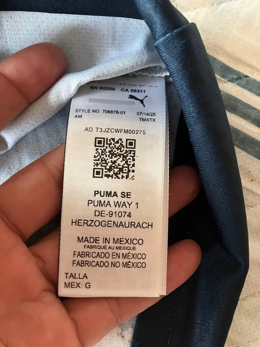 Jersey Monterrey 80  aniversario. Foliada 7482-9300
